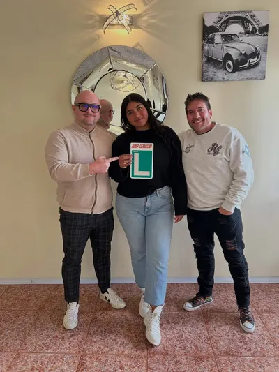 Alumno aprobado permiso B autoescuela Europ Conducción