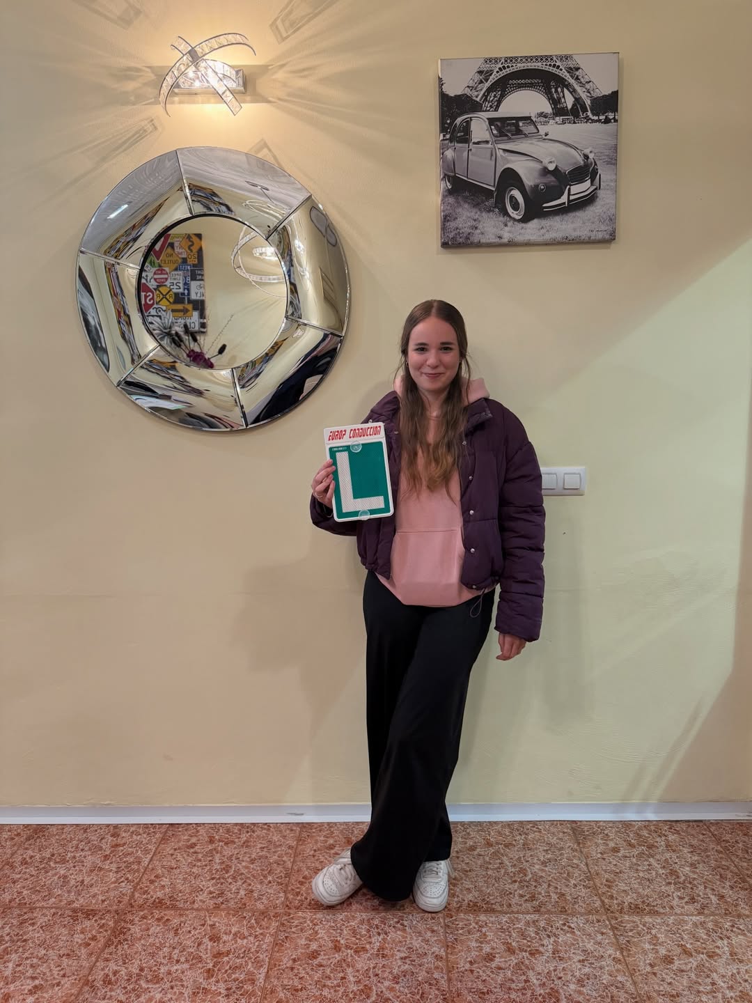 Alumno aprobado examen DGT autoescuela Calpe Benissa Alicante